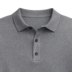 Polo de Punto Premium para Hombre, Manga Corta, Transpirable, Corte Ajustado, Informal, Elegante, Colección de Ropa de Alta Calidad - Product Image 2