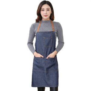 Cape de coiffure personnalisée en coton épais, cuir et polyester, imperméable, antistatique, confortable, durable, avec poche, réutilisable, pour usage quotidien - Product Image 2
