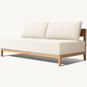 Canapé deux places en promotion, idéal pour le salon ou la chambre, confortable et moelleux, style minimaliste. - Product Image 5