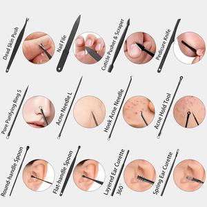 Set de Cortaúñas de 26 Piezas, Kit de Manicura y Pedicura de Acero Inoxidable, Cortaúñas para Manos y Pies, Herramientas para el Cuidado de las Uñas - Product Image 4