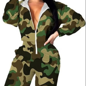 Veste coupe-vent pour femmes, sur mesure, OEM, sweat-shirt court, ensemble de sport pour la salle de sport - Product Image 1