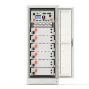 Système de stockage d'énergie domestique LiFePO4 haute tension empilable, modulaire, extensible, avec BMS intelligent, pour utilisation commerciale et de secours solaire - Product Image 1