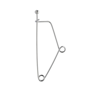 เข็มกลัดนิรภัยคุณภาพสูง 16 ซม. ด้ามจับสแตนเลส สำหรับยึดอุปกรณ์ผ่าตัด ใช้สำหรับฆ่าเชื้อทางการแพทย์ ได้รับการรับรองมาตรฐาน CE ISO - Product Image 4