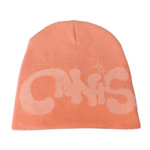 Rod Beanie Hat Jacquard Knit Acrylic <b>Winter</b> <b>Cap</b> Unisex Street Style Letter Pattern 56-58CM Adult Casual Wear - Product Image 4