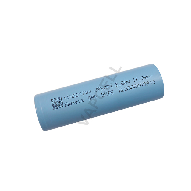 High drain similar as tenpower 50xg Ampace INR21700 jp50  21700 5000mAh 3.6v Lithium-Ion battery 60A cdr for power tools