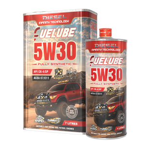 FUELUBE ACEITE DE MOTOR SINTÉTICO 5W30 DIÉSEL ESTER + PAO 7L 1L API CK-4/SP ACEA E7/E11 LUBRICANTE DIRECTO DE FÁBRICA AL POR MAYOR - Product Image 1