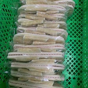 Sandales de douche en loofah approuvées par les clients 2026, pantoufles en fibres végétales pour le gommage des pieds et l'usage intérieur - Product Image 6