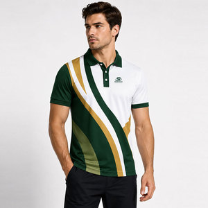 Chemises polo de sublimation de qualité supérieure, meilleur design, nouvelle tendance, vente chaude, faible MOQ - Product Image 3