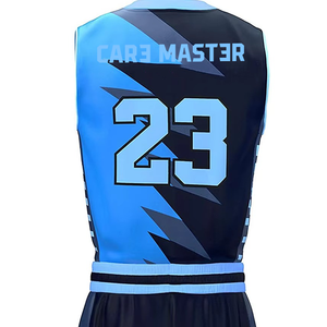 Uniformes de Baloncesto Personalizados al por Mayor, Conjuntos Unisex Profesionales, Transpirables, de Secado Rápido, Cómodos, Tallas Grandes, Protección UV, Estampados - Product Image 6