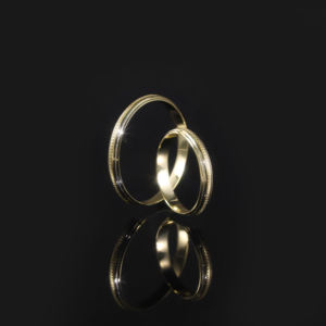 Anillo de Eternidad Unisex de Oro Sólido de 18K con Baño de Rodio, Corte Brillante, Piedra Natural con Engaste de Garras, Certificado IGI, Clásico - Product Image 3
