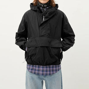Top Quality Custom logo Plain Lightweight Windbreaker <b>Jacket</b> Stylish Nylon Windbreaker Half <b>Zip</b> <b>up</b> <b>Jacket</b> - Product Image 4