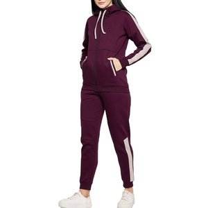 Ensemble de survêtement à capuche pour homme, couleur unie, en molleton français, décontracté, pour l'automne - Product Image 5
