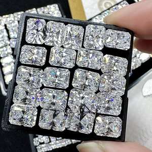 Diamant de laboratoire blanc certifié IGI, taille radiant, couleur D, 1 carat, pierre libre, forme radiant 3MM, à vendre avec CONCEPTION - Product Image 5