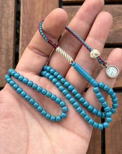 Rosario Musulmán al por Mayor: Mala Islámica de 33 Cuentas, Subha Tasbih, Misbaha Turquesa, Collar Religioso - Product Image 4