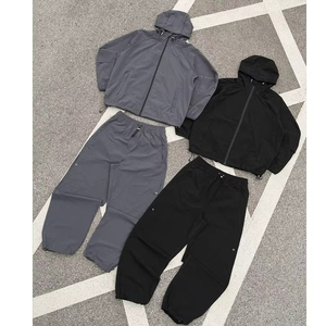 Custom Windbreaker Nylon Tracksuit for Men <b>Wind</b> <b>Breakers</b> Track Suits Unisex - Product Image 1