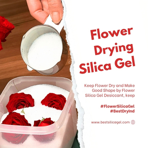 Poudre de gel de silice pour séchage des fleurs 1kg – Absorbeur d'humidité premium longue durée, préservation naturelle et sûre pour les produits chimiques du papier, fabriqué au Bangladesh - Product Image 2
