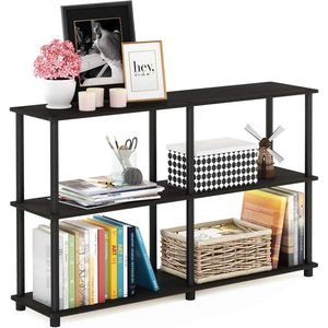 Étagère d'angle à 3 niveaux de 47,4 pouces de large, étagères de rangement ouvertes sans outils pour salon, garage, bureau à domicile - Product Image 1