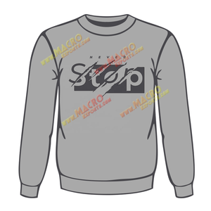 เสื้อสเวตเตอร์คอกลมผลิตจากปากีสถานมีโลโก้ของคุณและออกแบบได้ตามต้องการ - Product Image 5