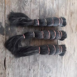 Poils de queue de bœuf naturels pour la fabrication de brosses et de produits en fibres, écologiques, teints couleur ange, naturels - Product Image 1