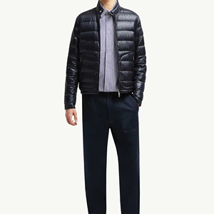 Chaqueta Acolchada de Invierno Unisex Personalizada OEM, Ropa Casual de Alta Calidad, Chaqueta Acolchada con Capucha y Cuello Alto Brillante, Chaquetas Acolchadas al por Mayor de Salamons - Product Image 1