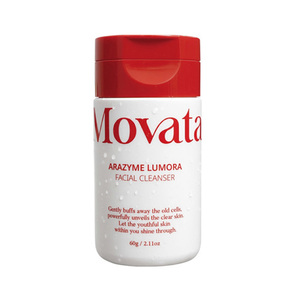 [auracosmetics] Nettoyant Visage Moussant Exfoliant Doux Movata Arazyme Lumora 60g – Nettoyant Hydratant pour les Pores – Corée - Product Image 1