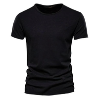 Nouvel Arrivage T-shirt d'été personnalisé 100 % coton pour homme, coupe ample et épaisse, style décontracté imprimé, doux et confortable pour le fitness