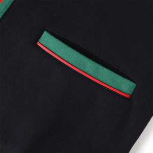 OEM Custom Men Knit <b>Cardigan</b> <b>Sweater</b> V-Neck Button Cotton Varsity Knitwear Embroidered Logo Brotherhood Winter <b>Cardigan</b> ODM - Product Image 2