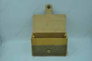 Bolso de mano de lujo con perlas hechas a mano al por mayor, cartera de noche, bolso de fiesta nupcial para mujer, OEM ODM, marca privada - Product Image 5
