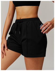 Pantalon de jogging sport pour femme, personnalisable avec logo, écologique, été, décontracté, avec cordon de serrage, en Spandex-Polyester, uni, vierge, en polaire, pour la course et l'entraînement - Product Image 2