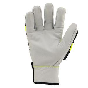 Sheepskin Leather Men's Work Driver <b>Gloves</b> Industrial Construction Safety Working <b>Gloves</b> - Product Image 2