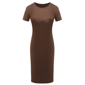 ชุดเดรสโปโลผู้หญิงขายส่ง - ชุดยูนิฟอร์มทีมฤดูร้อนแบบกำหนดเอง - ชุดเดรสสปอร์ตผ้าฝ้ายปิเก้แขนสั้น - Product Image 2