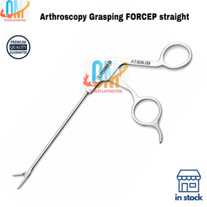 Pinzas de agarre para artroscopia rectas de 13 cm de longitud de trabajo, instrumento quirúrgico ortopédico de acero inoxidable de calidad alemana premium - Product Image 4