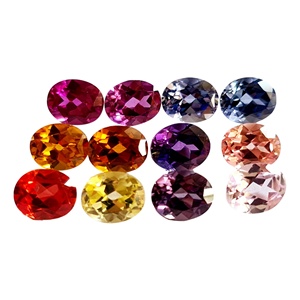 Phòng Thí Nghiệm Grown Sapphire Đá Quý Bán Quý Kết Hợp Hình Dạng Và Mix Sapphire Đá Quý Mặt Cắt Cho Đá Tổng Hợp Tại Giá Bán Buôn - Product Image 4