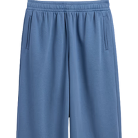 Pantalon de jogging en molleton pour homme, coupe décontractée, jambe droite, taille élastique, poches latérales, doux et épais