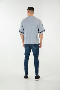 TOPEAK SPORTS 2026 Men's Grey Custom-Made Eco-Friendly And Breathable T-<b>Shirt</b> Print <b>Polyester</b>/Cotton <b>100</b>% High Quality T-<b>Shirts</b> - Product Image 2