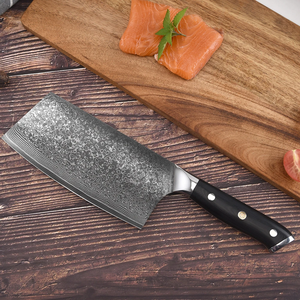 Coffret de couteaux de chef professionnels LEGACY BLADES en acier Damas, manche en bois, fabricant OEM, vente en gros - Product Image 4