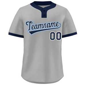 Camiseta de Béisbol Negra para Hombre, Manga Corta, con Nombre del Equipo Estampado, Transpirable, de Poliéster, Corte Regular, con Botón con Logotipo Frontal - Product Image 3