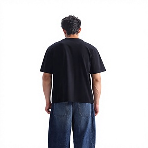 เสื้อยืดคอกลมแขนสั้นผู้ชายผ้าฝ้าย 100% ดีไซน์เรียบง่าย นุ่มสบาย ทรงปกติ สวมใส่สบายๆ ผ้า 180 กรัม - Product Image 6