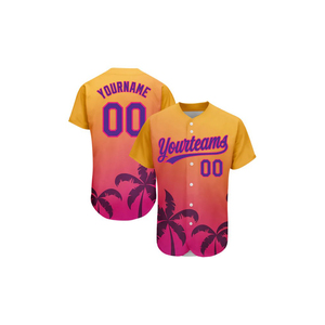 Maillot de baseball pour jeunes hommes personnalisable ensemble de vêtements de sport tout nouveau t-shirt style uni respirant couleur de broderie personnalisée - Product Image 3