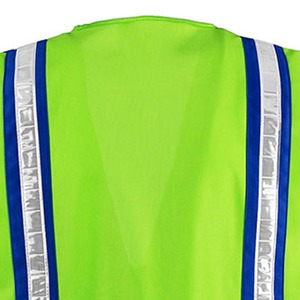Reflective Canvas Casual Safety Vest High Visibility Workwear Street <b>Wear</b> <b>Winter</b> <b>Working</b> Vest - Product Image 5