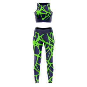 Nouvel Arrivage Ensemble de Yoga Femme Qualité Premium - Tenue de Sport 2 Pièces Solide, Respirante et Écologique avec Design Personnalisable - Product Image 3