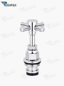 Componente de válvula mecanizado con precisión para control de flujo industrial duradero, con movimiento rotatorio suave y adaptación de husillo de tapa. - Product Image 2