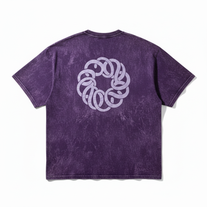 Camiseta de manga corta extragrande con efecto lavado ácido para hombre. Tejido de Punto Premium 100% Algodón 230g Transpirable con Serigrafía de Diseño Mineral Distintivo - Product Image 4
