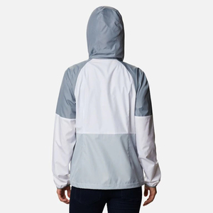 Lightweight Colorblocked Hooded Parka Cheap Price Workout Clothing Wholesale Sportswear Women Gym Clothes Windbreaker For Girl - Product Image 5
