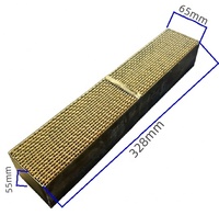 Katalis Platinum dan Paladium Sarang Lebah Logam Monolitik, Konverter Katalitik Universal untuk Tungku Kayu atau Perapian
