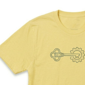 เสื้อยืดพิมพ์ลายคนรักการเดินทางแบบเรียบง่ายสำหรับเสื้อผ้าผจญภัย สีเหลืองอ่อน 2026 - Product Image 2