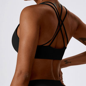Nuevo Sujetador Deportivo de Alta Calidad con Espalda Cruzada, Logotipo Personalizado, para Yoga y Gimnasio, de Alto Impacto, para Mujer 2026 - Product Image 5