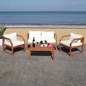 garden teak <b>wood</b> <b>sofa</b> set made in indonesia - Product Image 1