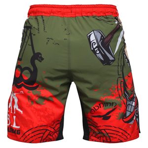 Custom athletic OEM Unisex MMA Shorts Jiu Jitsu Martial Arts Sublimation Four Way Stretch Polyester <b>Knee</b> Length Mid Waist Quick - Product Image 4
