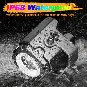 4X4 ملحقات الطرق الوعرة مربع RGBW إضاءة بقعة ليزر متعددة الألوان للمركبات الثقيلة - Product Image 4